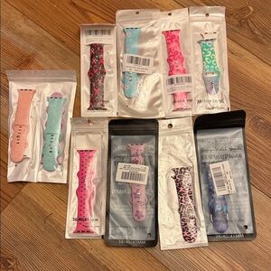 Colorful Apple Watch Bands Set